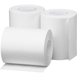 Thermal Paper Roll, 2-1/4"x85', 3/PK, White (BSN25347)