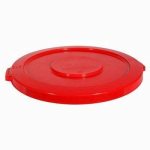 44 Gallon Huskee Receptacle Lid, Red (CON4445RD)
