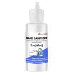 Insolcorp 2 oz Liquid Hand Sanitizer, Flip Top, 9 Bottles (HS-002-001-FLP9)
