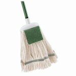 Libman 12 oz. Cotton Wet Mop with Scrub Pad, 6 Complete Mops (LIBMAN 121)