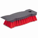 Libman 7" Scrub Brush, Red Polymer Fibers, 6 Brushes (LIBMAN 510)