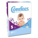 Comfees® Diaper, Kid Design, Size 5, 108/Case (993247_CS)