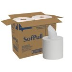 Georgia Pacific 28143SofPull® Paper Towel, Paper, 1-Ply, White, 4/Case (636864_CS)