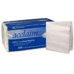 Georgia PacificAcclaim® Luncheon Napkin, Paper, 1-Ply, White, 500/PK (433520_PK)