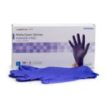 McKesson Confiderm® 3.0 Exam Glove, Nitrile, Blue, Large, 100/Box (1107942_BX)
