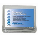 Dynarex 3537,  Rescue Blanket, Mylar, Aluminum, 1/Each (572224_EA) 35371101