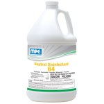 MPC Neutral Disinfectant 64, Gallon, Lemon, Yellow, 1 Bottle (120575)
