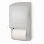 Palmer Two Roll Standard Toilet Paper Dispenser, White (RD0025-03)