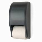 Palmer Dual Roll Standard Toilet Paper Dispenser, Black (RD0028-01)