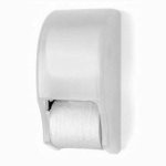Palmer Dual Roll Standard Toilet Paper Dispenser, White (RD0028-03)