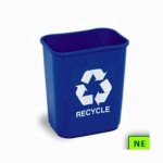 28 Quart Recycling Container, Blue (CON28181)