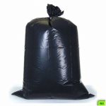 16 Gallon Black Trash Bags, 24x33, 6mic, 1000 Bags (ADVC243306B)