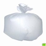16 Gallon Clear Trash Bags, 24x33, 8mic, 1000 Bags (ADVC243308C)