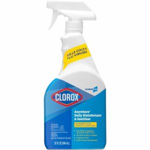 CloroxPro Hard Surface Cleaner, Sanitizing Spray, 32oz (CLO01698)