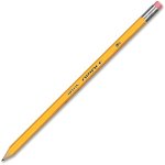 Dixon Oriole Pencils, No. 2 Lead Grade, Nontoxic, 12/pk, Yellow (DIX12872)