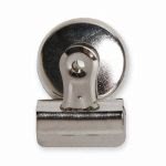 Business Source Magnetic Back Bulldog Clip, Size 1, 3/8" Capacity (BSN58504)