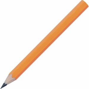Integra Golf Pencil, No. 2 Lead, 3-1/2" Pre Sharpened, 144/BX, YW (ITA30980)