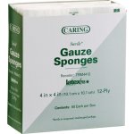 Medline Gauze Sponges, Sterile, 4"x4" , 12 Ply, 50/PK, White (MIIPRM4412)