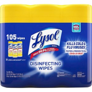 ULINE Tuff Wipes - 75 ct - S-13780