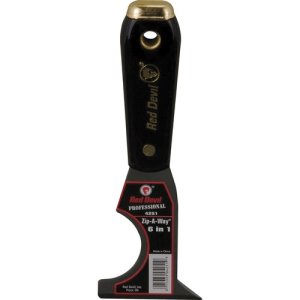 Red Devil Zip-A-Way 6-in-1 Painter's Tool, Nylon Handle (RDL4251)