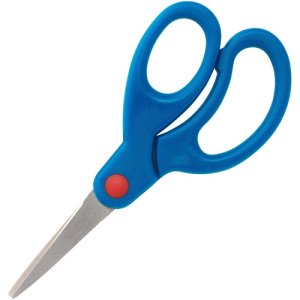 Sparco Bent Tip 5" Kids Scissors, Ages 3 to 8, Each (SPR39049)