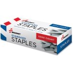 SKILCRAFT Standard Staples, 210/Strip, 1/2"x1/4", 5,000/BX, Silver (NSN2729662)