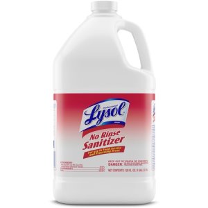Lysol Sanitizer, No-Rinse, Concentrate, 1 Gallon, Multi (RAC74389)