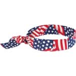 Chill-Its Evaporating Cooling Bandana, American Flag, 1 Each (EGO12303)