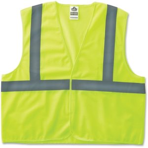 Ergodyne GloWear Class 2 Lime Super Econo Vest, 1 Each (EGO20973)
