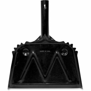 Impact Heavy Duty Metal Dust Pan, 12x14, Black, 1 Each (IMP4212)