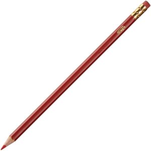 Integra Red Grading Pencils, Hexagonal Barrel, 12 Pencils (ITA38274)