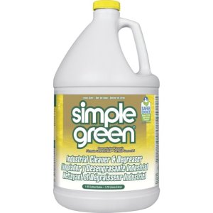 Simple Green All-Purpose Cleaner, Degreaser, Refill, 128 oz, 6/CT, Lemon (SMP14010CT)
