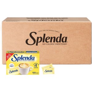 Splenda Splenda Sugar Substitute Packets, 1.0g, 12BX/CT, YW (SNH200025CT)