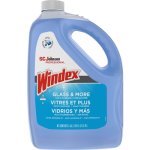 Windex Glass Cleaner Refill, Windex w/Ammonia-D, 1 Gallon (SJN696503)