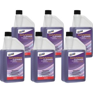 Genuine Joe Multipurpose Cleaner, Concentrated, 32oz, 6/CT, Purple (GJO99667CT)