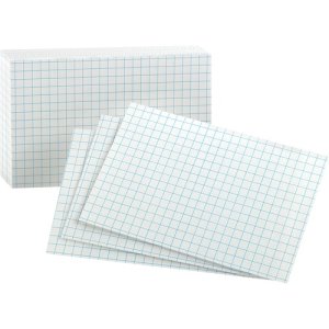 Color Coded Ruled Index Cards by Oxford™ OXF04753