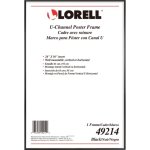 Lorell Frame, Poster, Wall Display Only, 24"Wx36"H, Black (LLR49214)