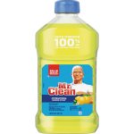 Mr. Clean Cleaner, Antibacterial, 45 Oz, 5"Wx3-1/5"Lx10"H, Yellow (PGC77131)