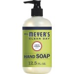 Mrs. Meyer's Hand Soap, Lemon Verbena Scent, 12.5 Fl. Oz (SJN651321)