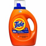 Tide Laundry Detergent, Liquid, 64 Loads, 92 Fl Oz, Blue (PGC40217)