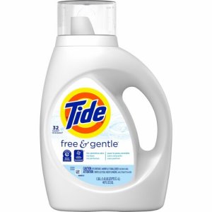 Tide Laundry Detergent, Liquid, Tide Free&Gentle, 46 oz (PGC41823)
