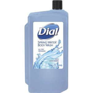 Dial Body Wash Refill, F/Dial Dispensers, Spring Water, 1L, Be (DIA04031)