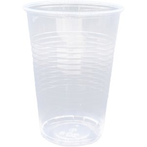 Genuine Joe Translucent Plastic Cup, 9-oz., 2400 Cups (GJO10434)