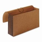 Business Source 5-1/4" Expanding File Folder with Cover, Legal, Brown (BSN26576)