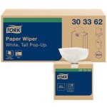 Tork Multipurpose Paper Wiper, 16 3/4 x 9 3/4, White, 1000 Wipers (TRK303362)