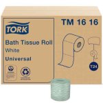 Tork Universal 2-Ply Bath Tissue, White, 500 Sheets/Roll, 96 Rolls (TRKTM1616)