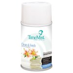 TimeMist Air Freshener Refills, Clean & Fresh, 12 Refills (TMS1042771CT)