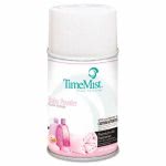 Timemist Fragrance Dispenser Refills, Baby Powder, 5.3 oz, 12 Cans (TMS1042686)