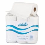 Windsoft Kitchen 2-Ply Paper Towel Rolls, 72/Roll, 6 Rolls/Pack (WIN 2420)