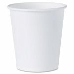 Solo Cup Company White Paper Water Cups, 3 oz., 100/Pack (SCC44)